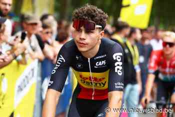 Belgisch kampioen Arnaud De Lie rijdt in Herentals: “Mooiste trui aan de start”
