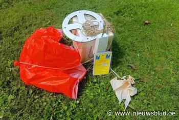 Meetinstrument van KMI landt in Baarlese tuin