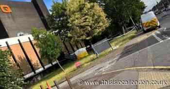 Queen's Theatre Hornchurch police incident: Man dead