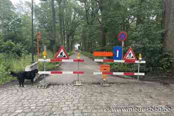 Ravenhofkasteel onbereikbaar via A.C. Swinnestraat door aanleg gescheiden rioleringsstelsel