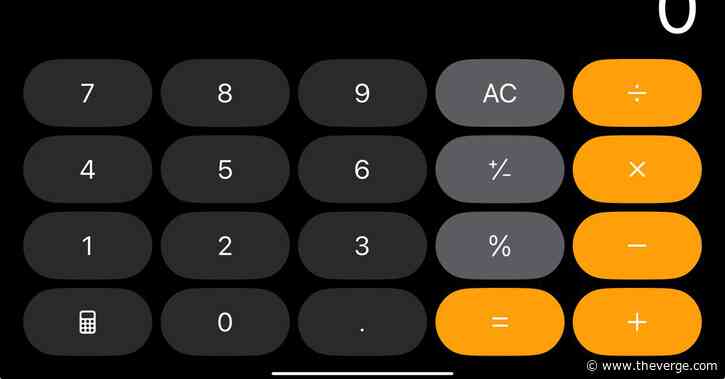 In iPadOS 18, the whole iPad is a calculator app