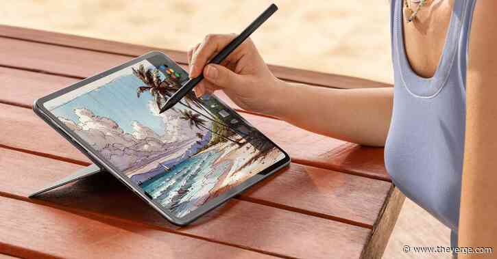 The OnePlus Pad 2’s vibrating stylus feels almost like writing on paper