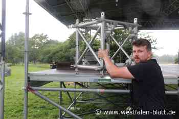 Alles bereit fürs „Wohlsein Open Air“ in Paderborn