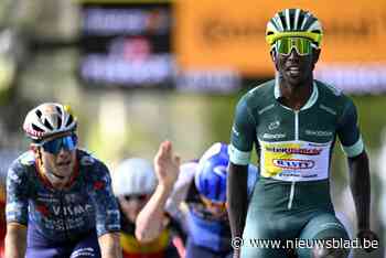 Biniam Girmay topt affiche van Natourcriterium in Roeselare