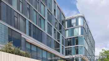 Kantoorgebouw Mediavaert heeft een overwegend houten constructie