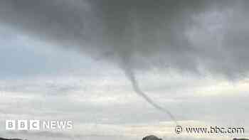 Funnel cloud spotted in Devon and Cornwall