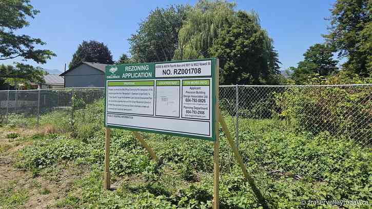 City of Chilliwack staff urge council to reject rezoning application for proposed 7-storey development at Fourth/Nowell