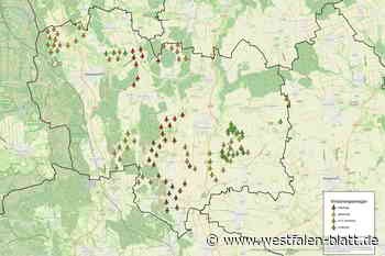 Kreis Höxter: 90 von 228 Windrädern sind für Willebadessen beantragt