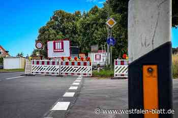 Bünde: Darum wird diese Baustelle nicht zur Einbahnstraße