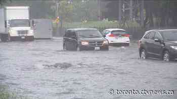 Toronto flooding: Pictures, videos show heavy rainfall today in downtown core
