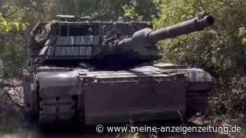 Dreifach-Schutz: Video zeigt, wie Ukrainer US-Panzer gegen Putins Waffen nachbessern