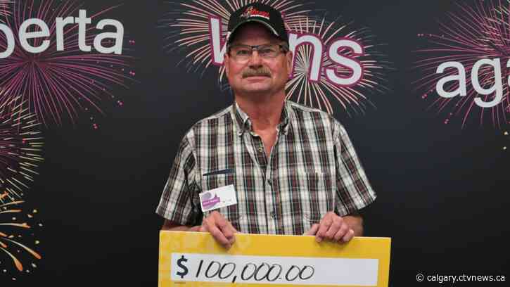 Vauxhall, Alta. man wins big on Lotto Max: 'Just couldn't believe it'