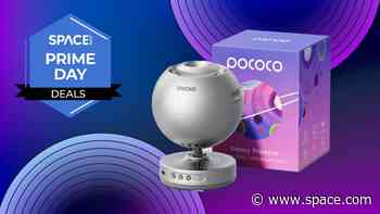 The Pococo Galaxy Star Projector has had a 44% Prime Day price drop