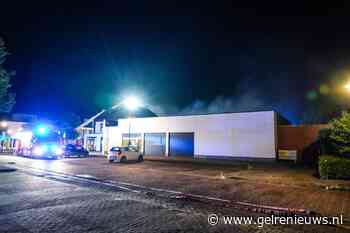 Grote brand in centrum van Brummen