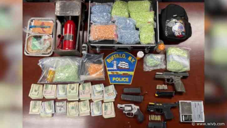 Buffalo police recover over 7 pounds of suspected fentanyl, 3 firearms in search of residence