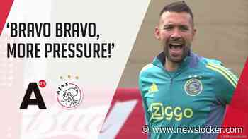 Beelden: bulderende Farioli tijdens trainingskamp Ajax