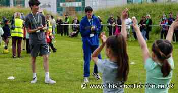 Rush Green Primary School sports day at Barking and Dagenham College