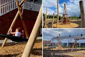 Nieuwe speeltuin vormt blikvanger in gerenoveerde woonwijk De Streyp