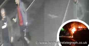 Lower Darwen fire: Three sought over 'suspected arson'