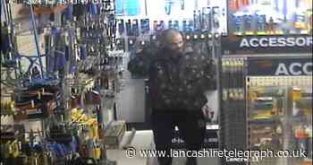 Items stolen from Whewell's Hardware in Accrington