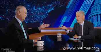 Jon Stewart Razzes a ‘Daily Show’ Guest: Bill O’Reilly