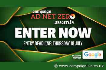 Deadline looms for Campaign Ad Net Zero Awards 2024