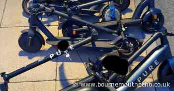Bournemouth: E-scooters seized during clampdown