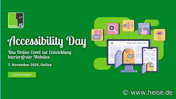 heise-Angebot: enterJS Accessibility Day: So geht das Entwickeln barrierefreier Websites