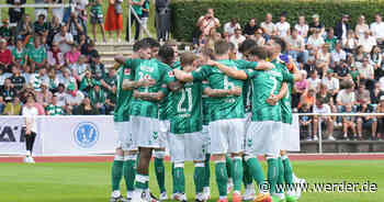 Mit 30 Spielern: Werder auf dem Weg ins Zillertal