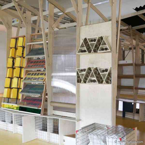 Architects for Gaza creates fragments of demountable clinic for Gaza