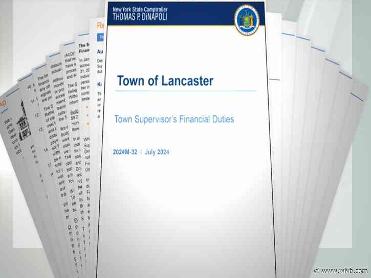 State audit critical of Lancaster's handling of town financials