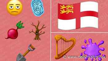 Revealed: The 8 new emoji coming to your iPhone this autumn - including a fingerprint, a face with bags under its eyes, and an unusual flag