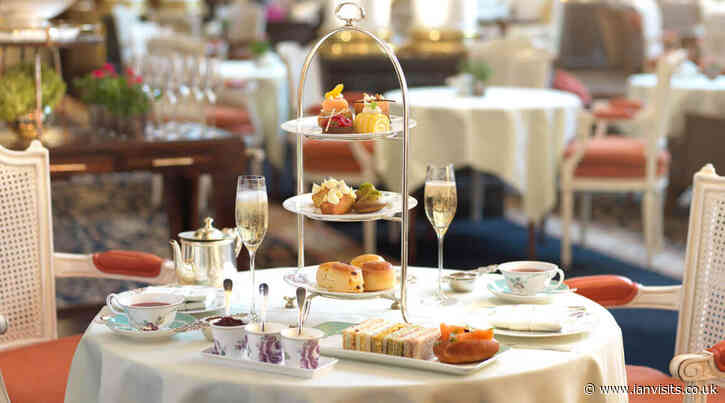 Savoy Hotel is selling its classic Afternoon Tea plate racks