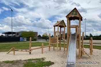 Eerste toestellen beweeg- en speelzone van sportpark zijn er: “Na het bouwverlof volgen nog meer toestellen”