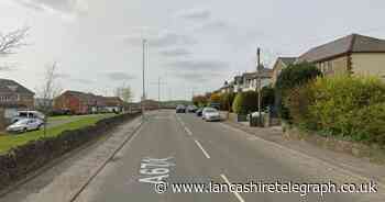 Rochdale Road in Bacup closed due to an oil spillage