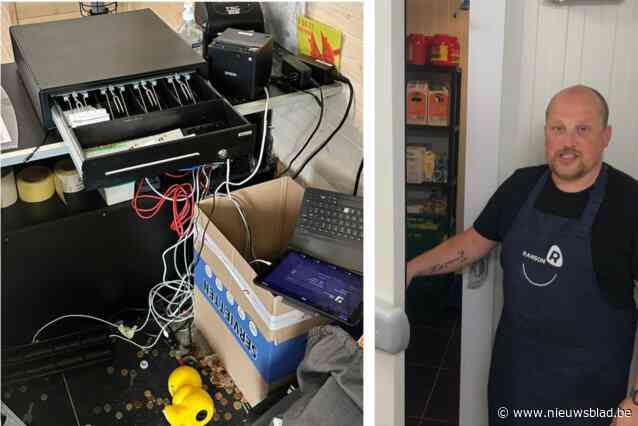 Uitbater van broodjeszaak heeft helse week achter de rug: “Twee keer inbrekers over de vloer en onze zaak werd helemaal overhoop gehaald”