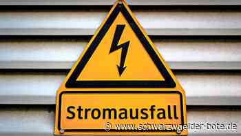 Stromausfall in Nagold: Ein Zehntel aller Haushalte betroffen
