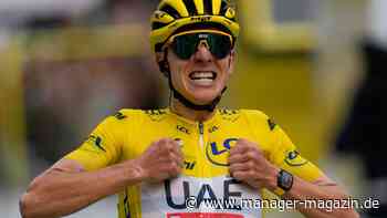 Tadej Pogacar: Tour-de-France-Spitzenreiter fährt mit Luxusuhr am Arm