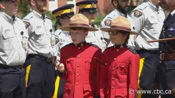 WATCH | 2 boys who had childhood cancer get to command RCMP Depot in Regina for a day