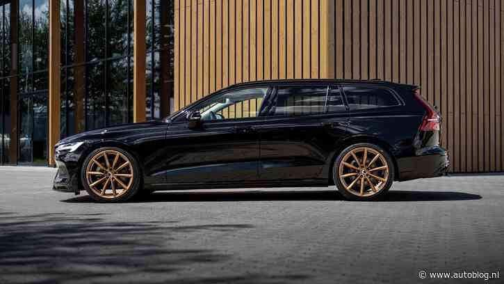 Gouden velgen op een dikke Volvo V60: mag dat?