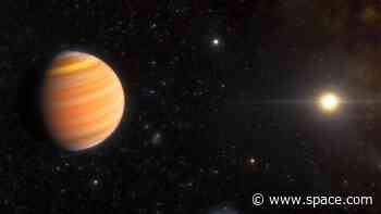 Exoplanet with weird orbit is transforming into a hot Jupiter before our eyes