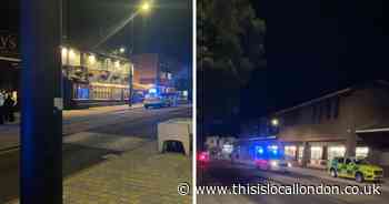 Hornchurch High Street crash leaves man in hospital