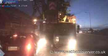 HGV driver banned after seven-vehicle M25 crash by St Albans