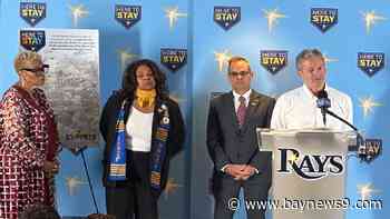 Rays tout potential redevelopment deal, host 'Here to Stay' event at Tropicana Field