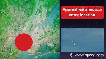 Rare 'daytime fireball' spotted as meteor falls to Earth over New York City (video)