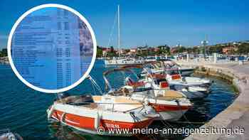 Kroatien-Urlauber aus Österreich will Vorurteile widerlegen – und zeigt Speisekarte mit sensationellen Preisen