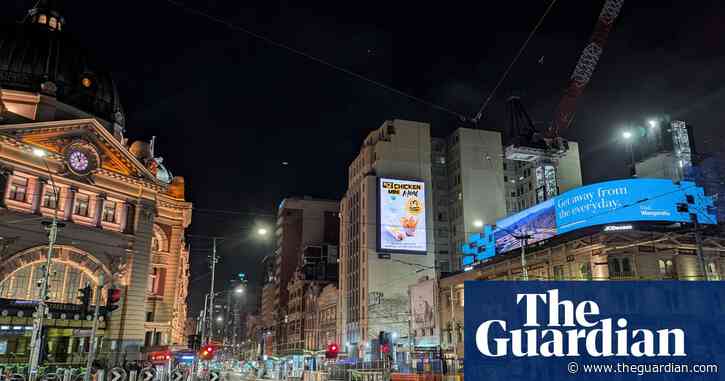 Let there be night: digital billboards to be turned off to curb light pollution under Melbourne city proposal