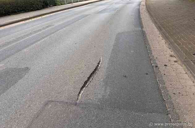 POL-NI: Fahrbahn in Bücken durch tiefe Furchen beschädigt - Verursacher gesucht