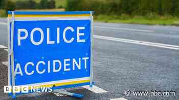 Man using walking aid to cross road dies after hit-and-run