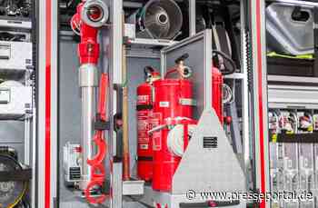 FW Düren: Brand in einer Wäscherei